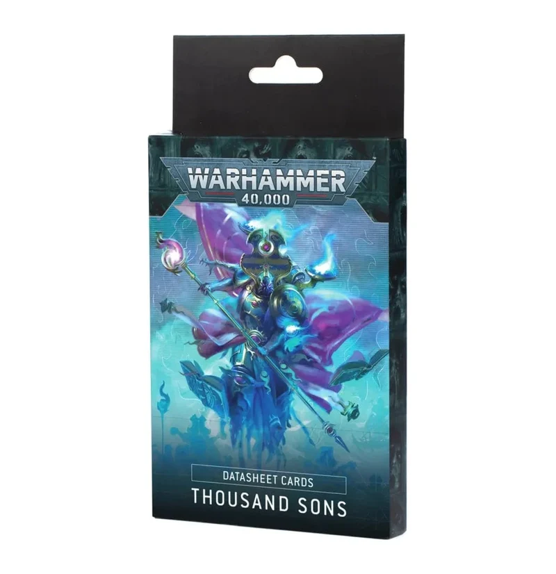 Datenblattkarten: Thousand Sons (Englisch)