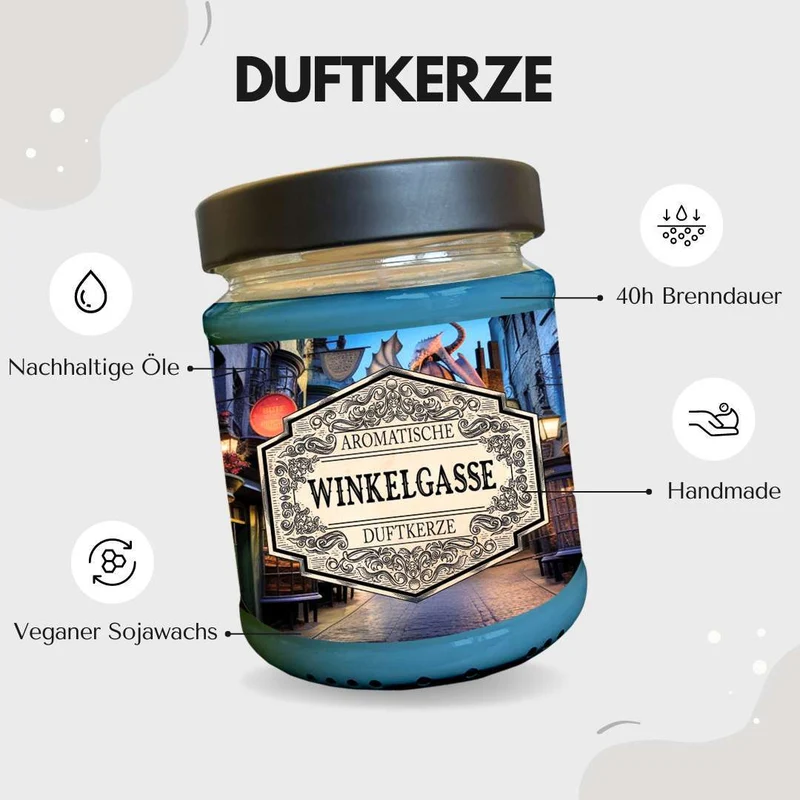 Duftkerze Winkelgasse - Fantasy Scents