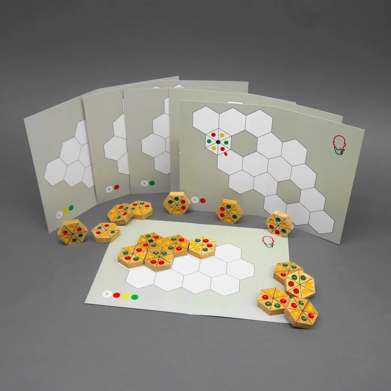 AMPEL PUZZLE - Legepuzzle mit Dominosteinen