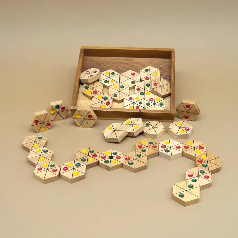 AMPEL DOMINO - besonderes Legespiel