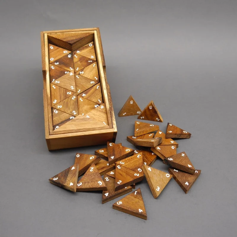 TRIDOMINO - tolles Domino mit Zahlen