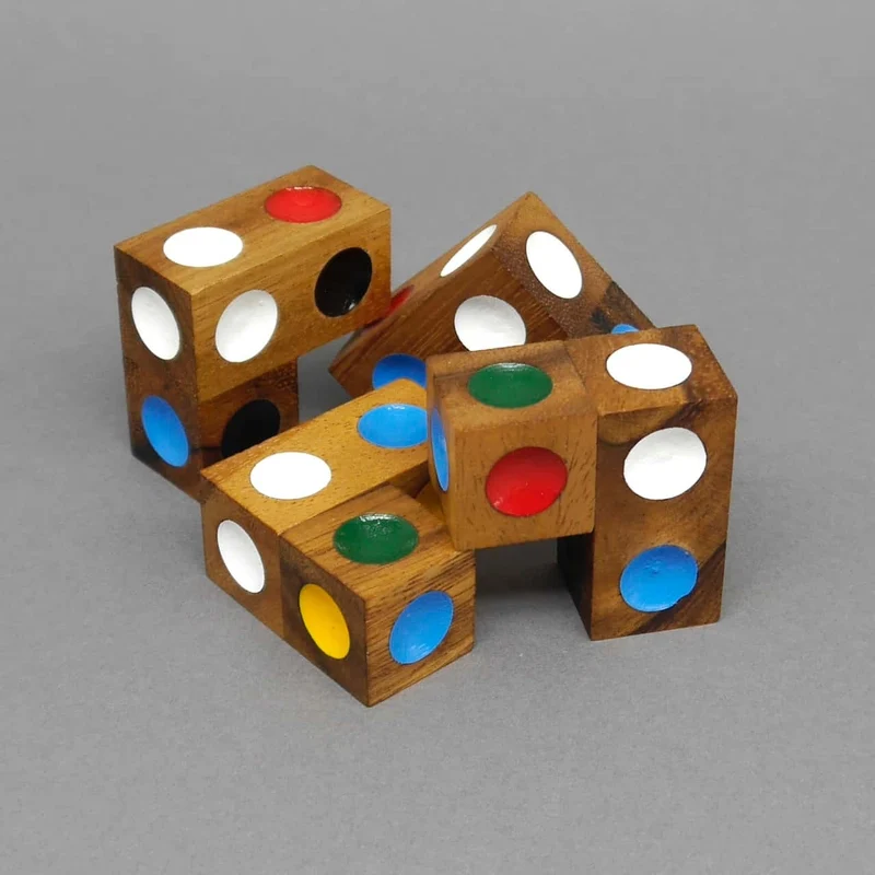 TOUCH ME - Legepuzzle mit 4 Aufgaben