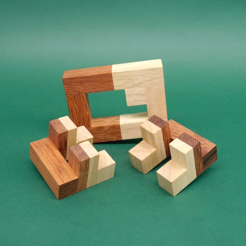 T-ONE - anspruchsvolles Holzpuzzle