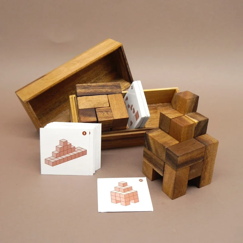DOPPELTER SOMA WÜRFEL - Puzzle für 2 Spieler