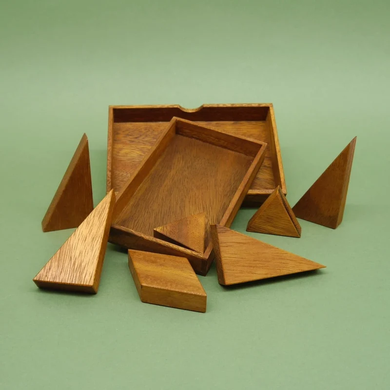 KINDER-TANGRAM - einfache Tangramvariante
