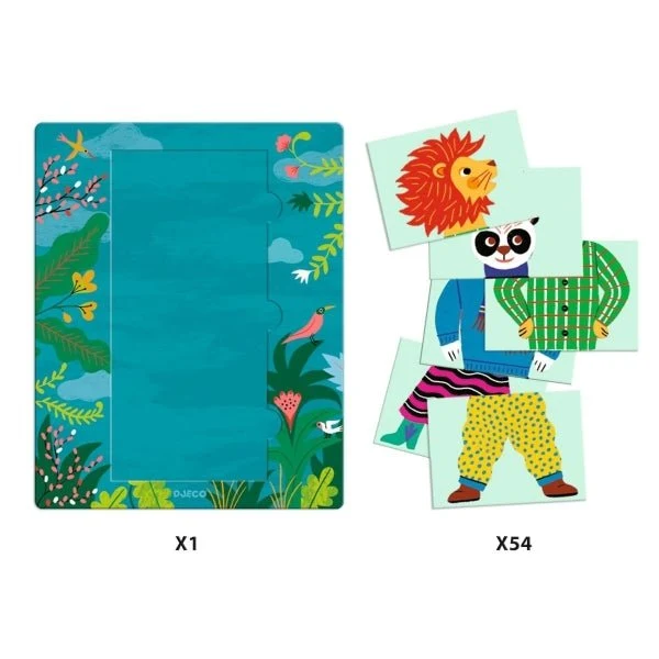 Mix & Match Modanimo Lernspiel ab 3 Jahren – Djeco