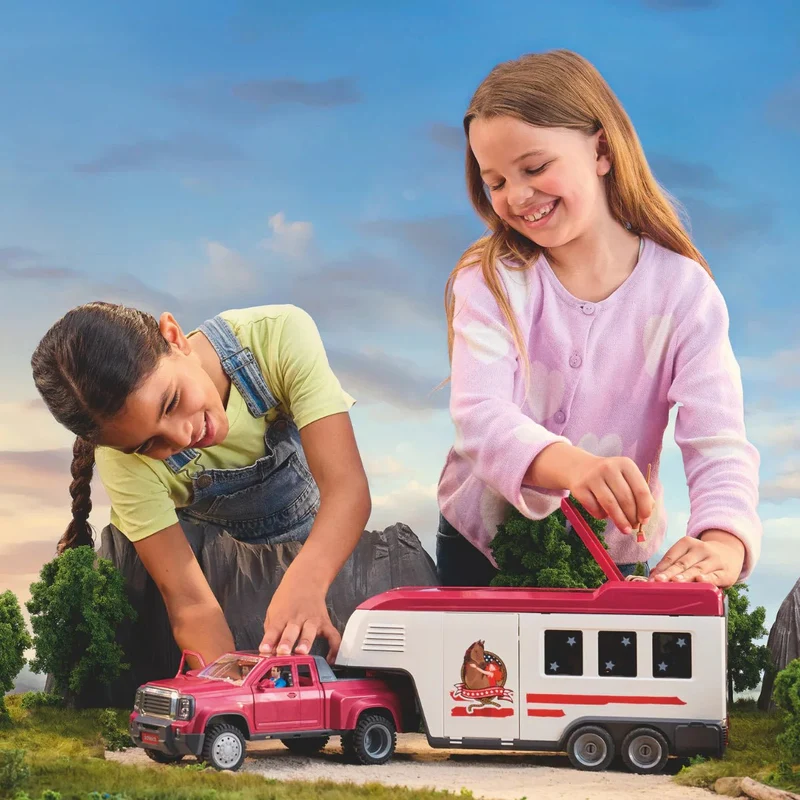 Lakeside Truck mit Anhänger – Schleich Horse Club Spielfigur Set