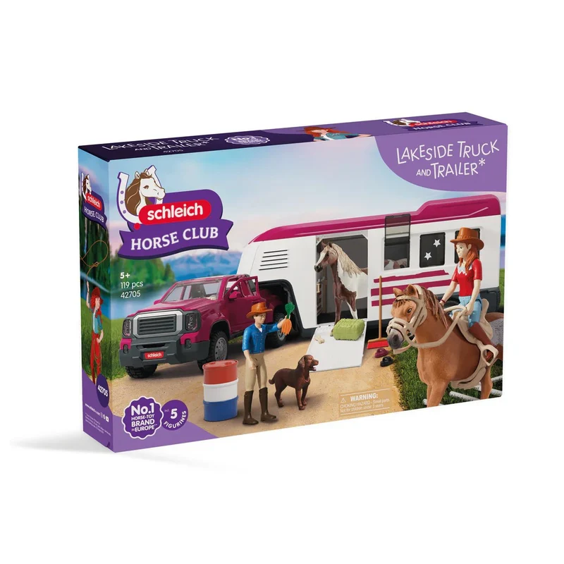 Lakeside Truck mit Anhänger – Schleich Horse Club Spielfigur Set