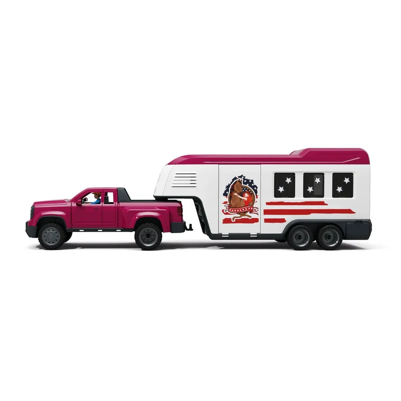 Lakeside Truck mit Anhänger – Schleich Horse Club Spielfigur Set