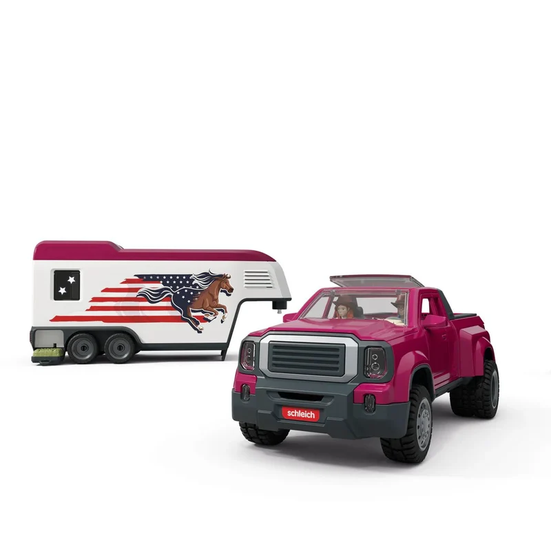 Lakeside Truck mit Anhänger – Schleich Horse Club Spielfigur Set
