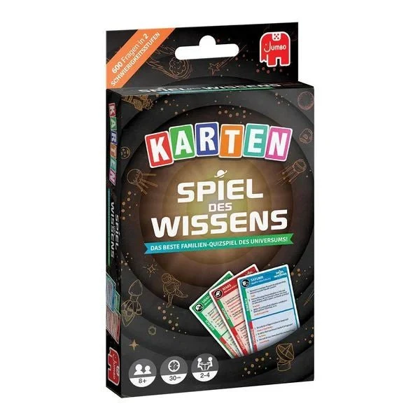 Jumbo Spiel des Wissens – Kartenspiel mit 600 Fragen