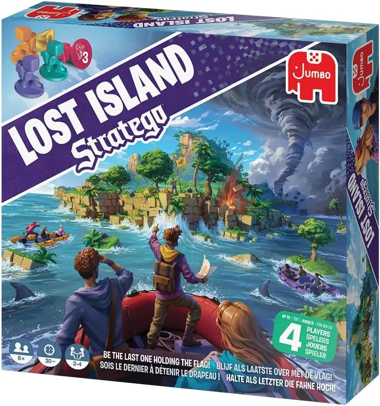 Jumbo Stratego Lost Island – Familienspiel