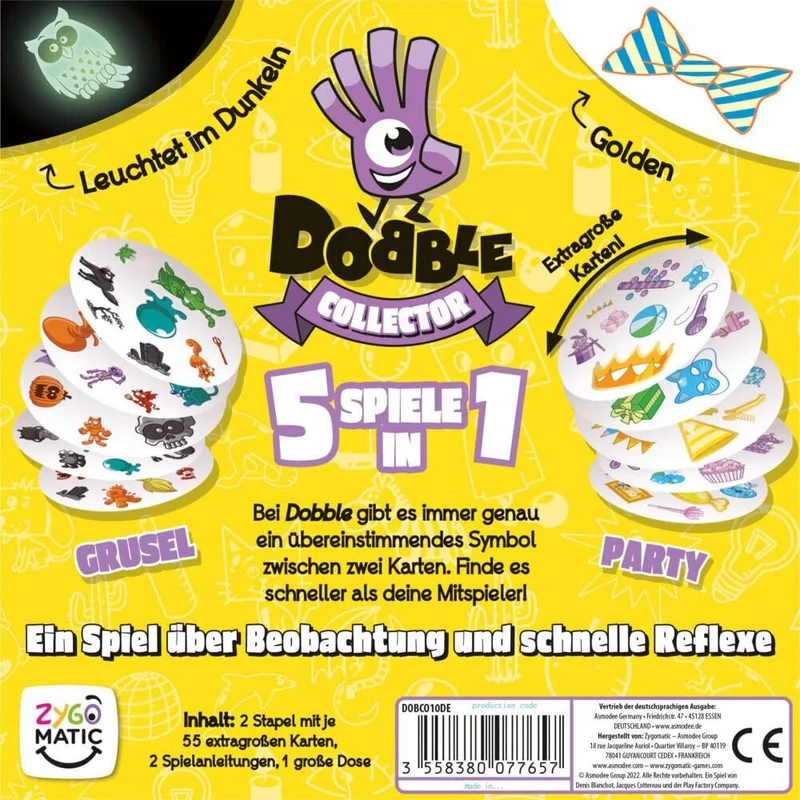 Dobble Collector – Party-Kartenspiel