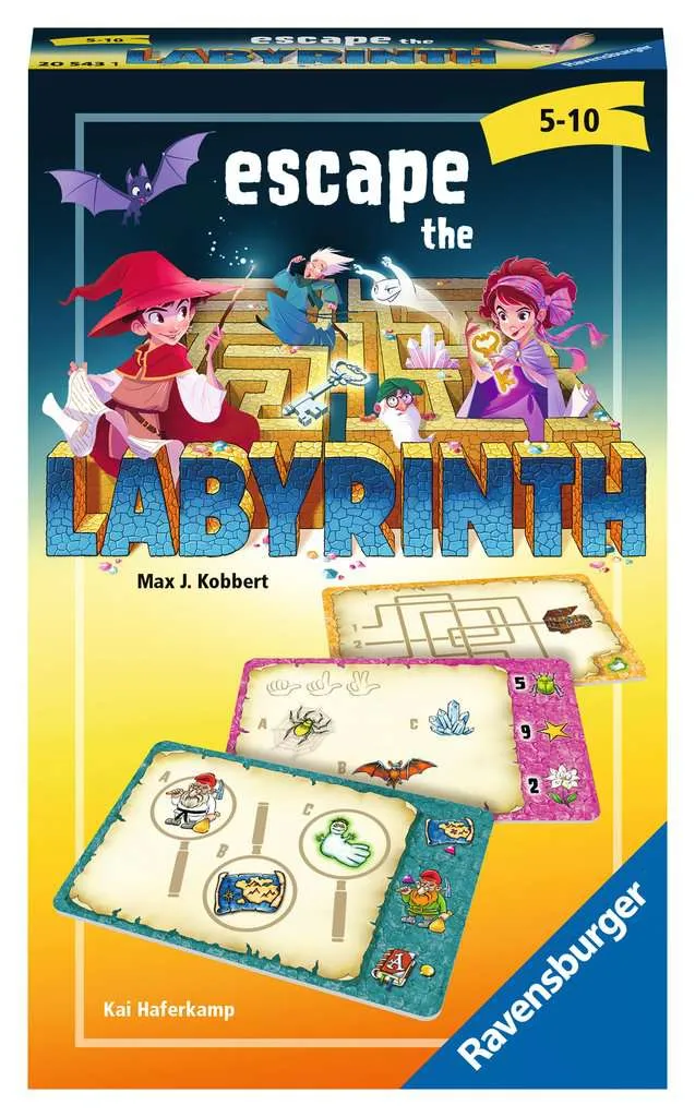 Mitbringspiel Escape the Labyrinth – Irrgartenspiel