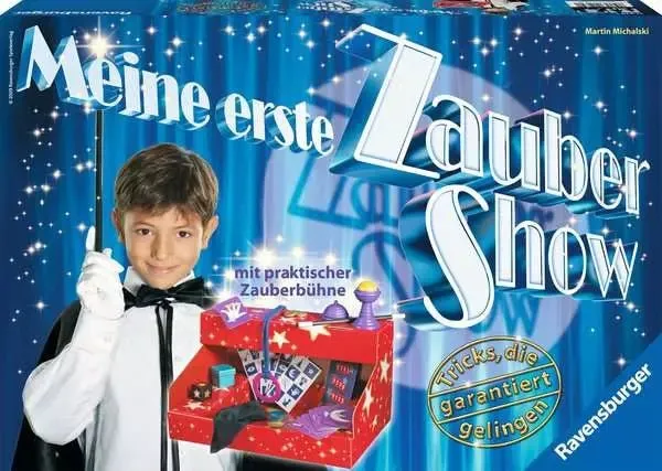 Zauberkasten Meine erste Zaubershow – 3 Shows ab 6 Jahren