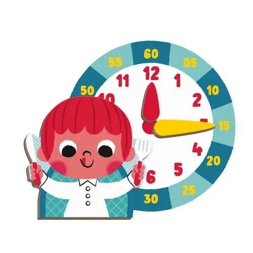 Magneti'Book Lerne Die Uhr