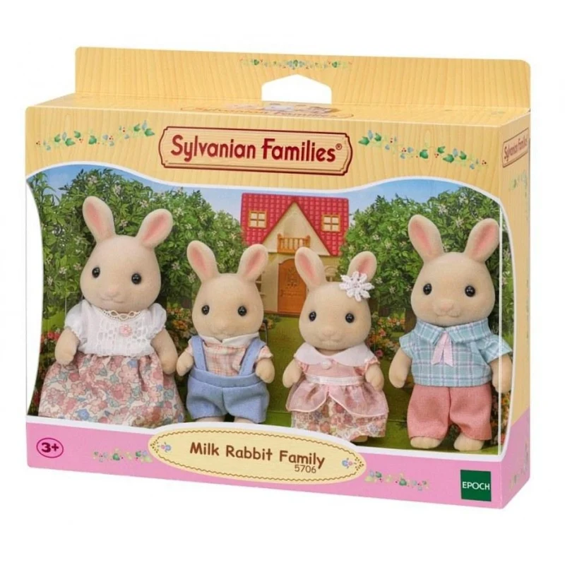 Sylvanian Families - Milchhasen Familie