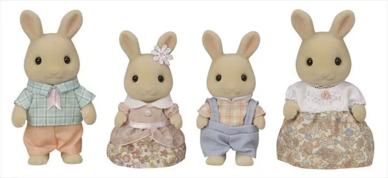 Sylvanian Families - Milchhasen Familie