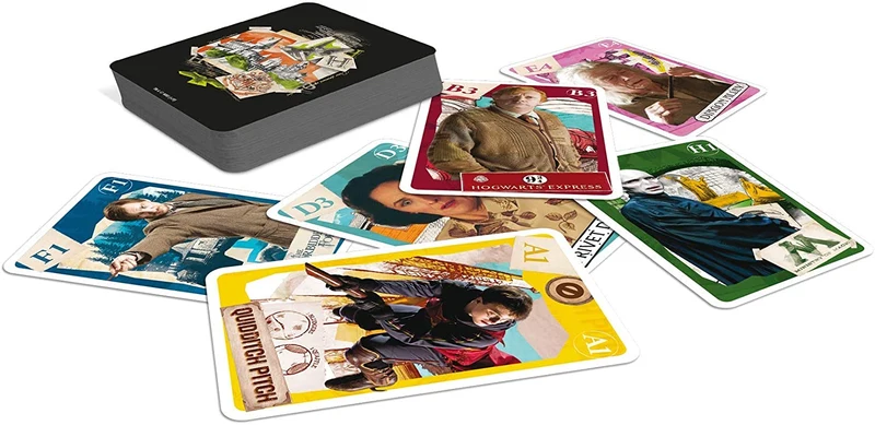 Kartenspiel Harry Potter 4in1 – Quartett, Mau Mau, Schnipp Schnapp & Memo