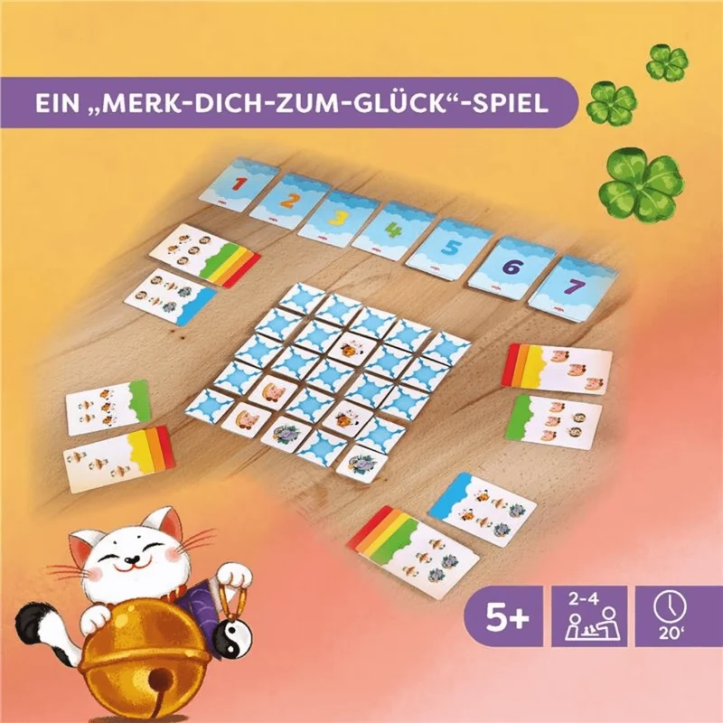 HABA 7 zum Glück – Gesellschaftsspiel mit Köpfchen