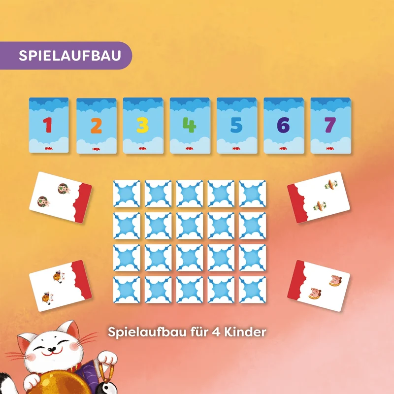 HABA 7 zum Glück – Gesellschaftsspiel mit Köpfchen