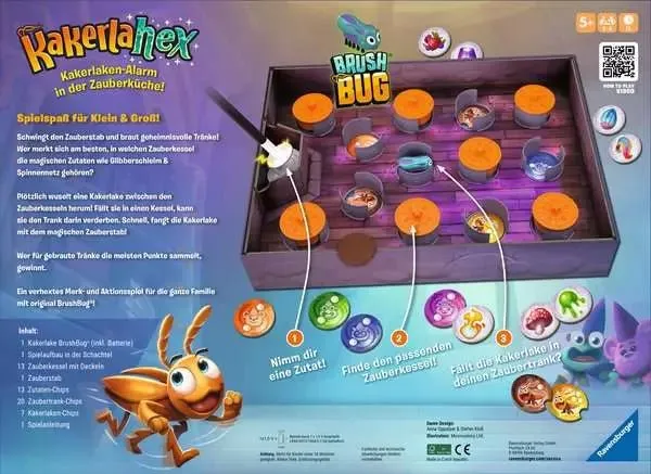 Ravensburger KakerlaHex – Aktionsspiel ab 5 Jahren