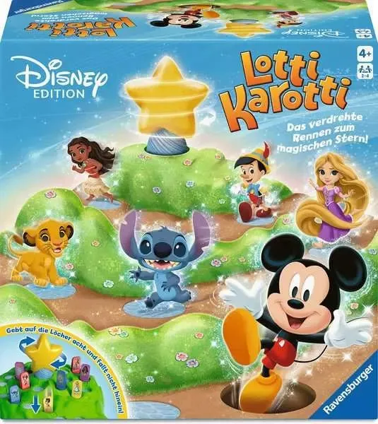 Ravensburger Lotti Karotti – Disney Edition Familienspiel ab 4 Jahren