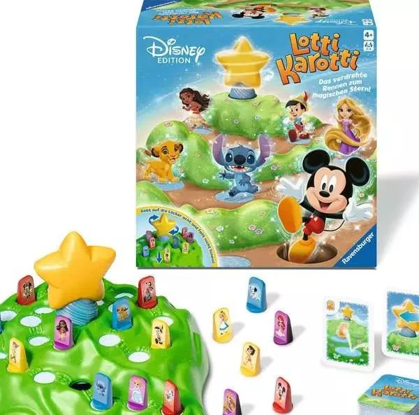 Ravensburger Lotti Karotti – Disney Edition Familienspiel ab 4 Jahren