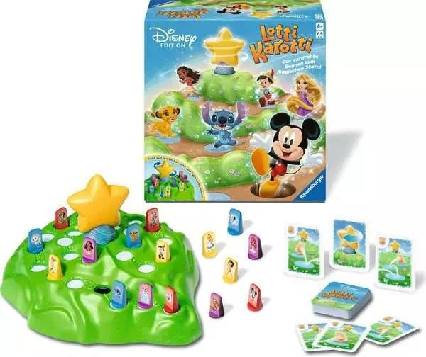 Ravensburger Lotti Karotti – Disney Edition Familienspiel ab 4 Jahren