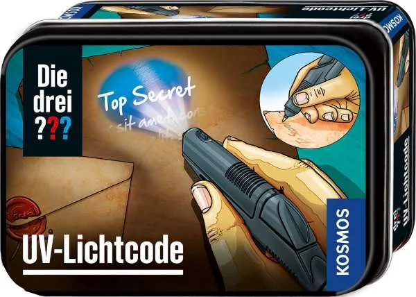 Die Drei ???: UV-Lichtcode Detektiv-Set