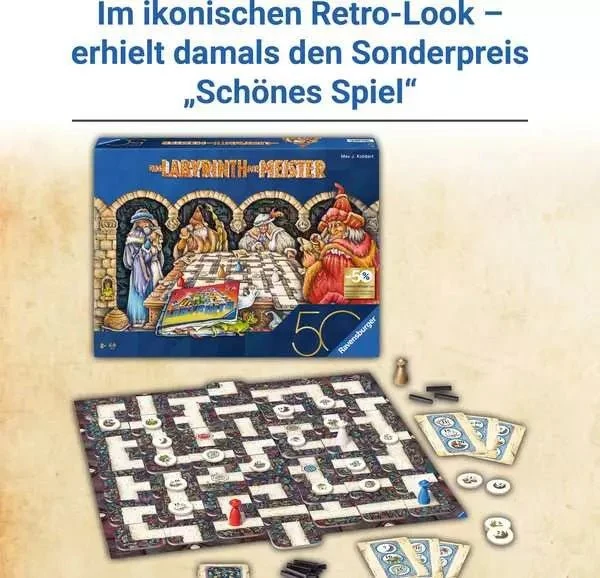 Labyrinth der Meister - Spiel