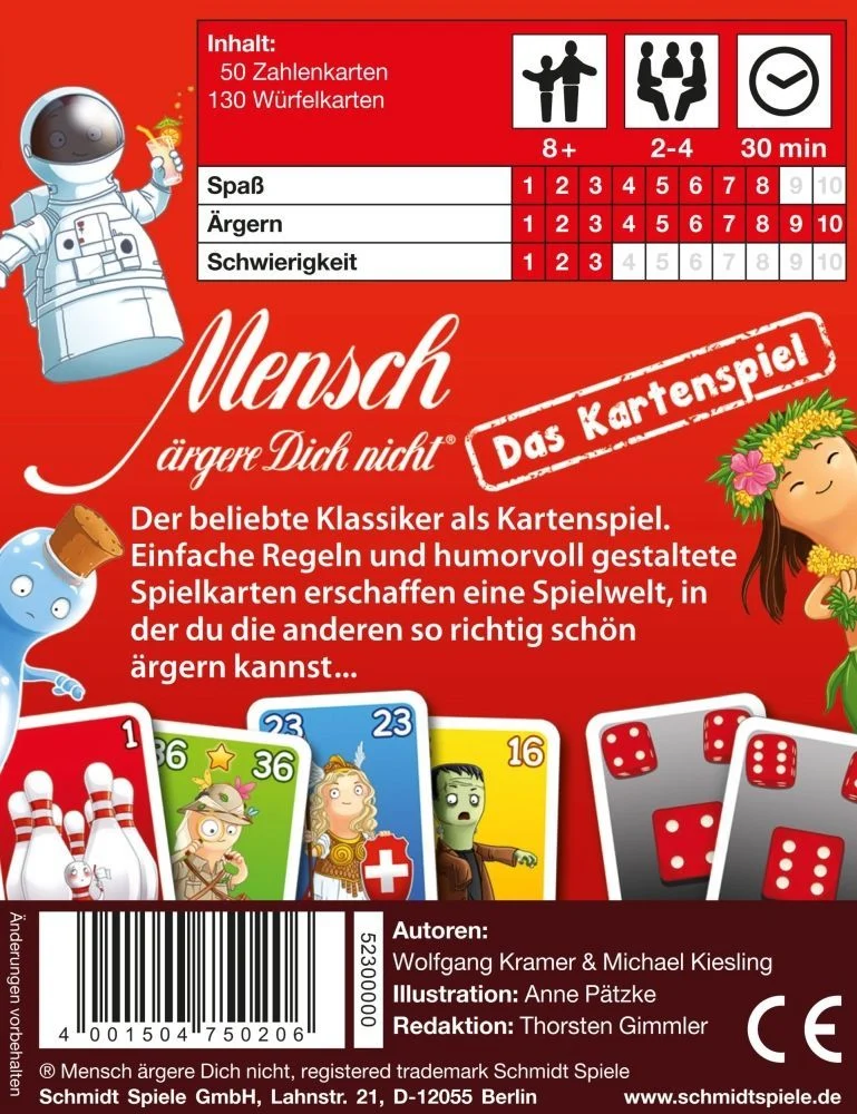 Mensch ärgere Dich nicht: Das Kartenspiel