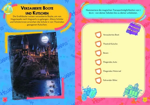 Wizarding World™ - Entdecke Hogwarts Rätselbuch