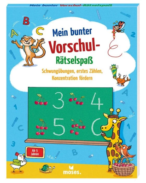 Mein bunter Vorschul-Rätselspaß
