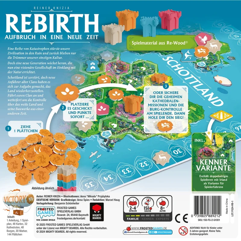 Rebirth: Aufbruch in eine neue Zeit - Das Kennerspiel des Jahres 2026