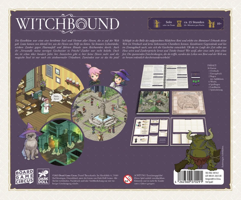 Witchbound - Erzählerisches Solo-Abenteuer