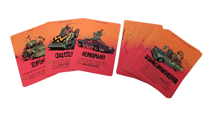 Dustbiters - Gnadelos taktisches Kartenspiel für zwei