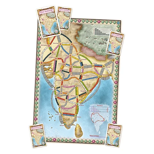 Zug um Zug - Indien und Schweiz Map-Collection #2