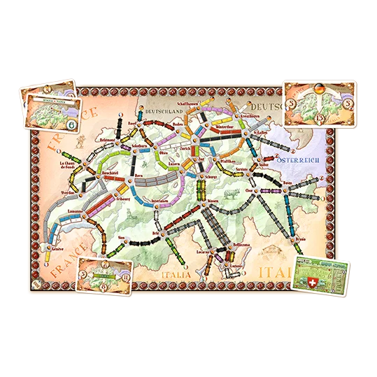 Zug um Zug - Indien und Schweiz Map-Collection #2