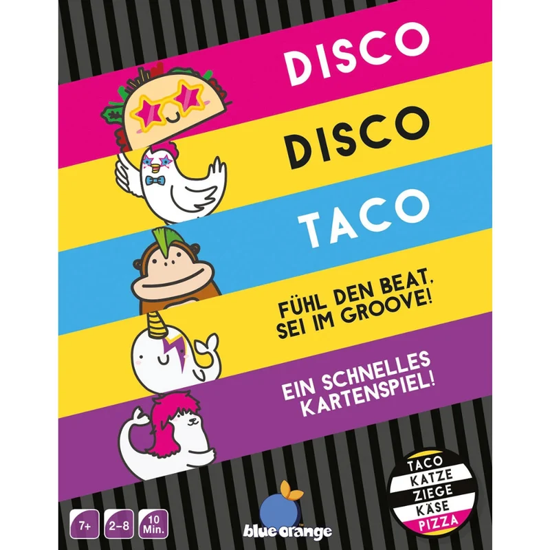 Disco Disco Taco - Das Reaktionsspiel mit Groove
