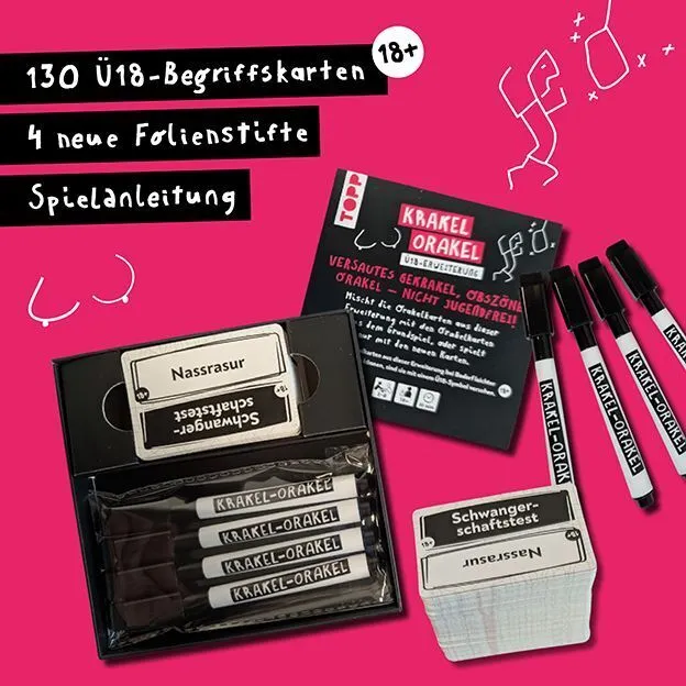 Krakel-Orakel Ü-18 Erweiterung - Neues Gekrakel, jetzt extra heiß