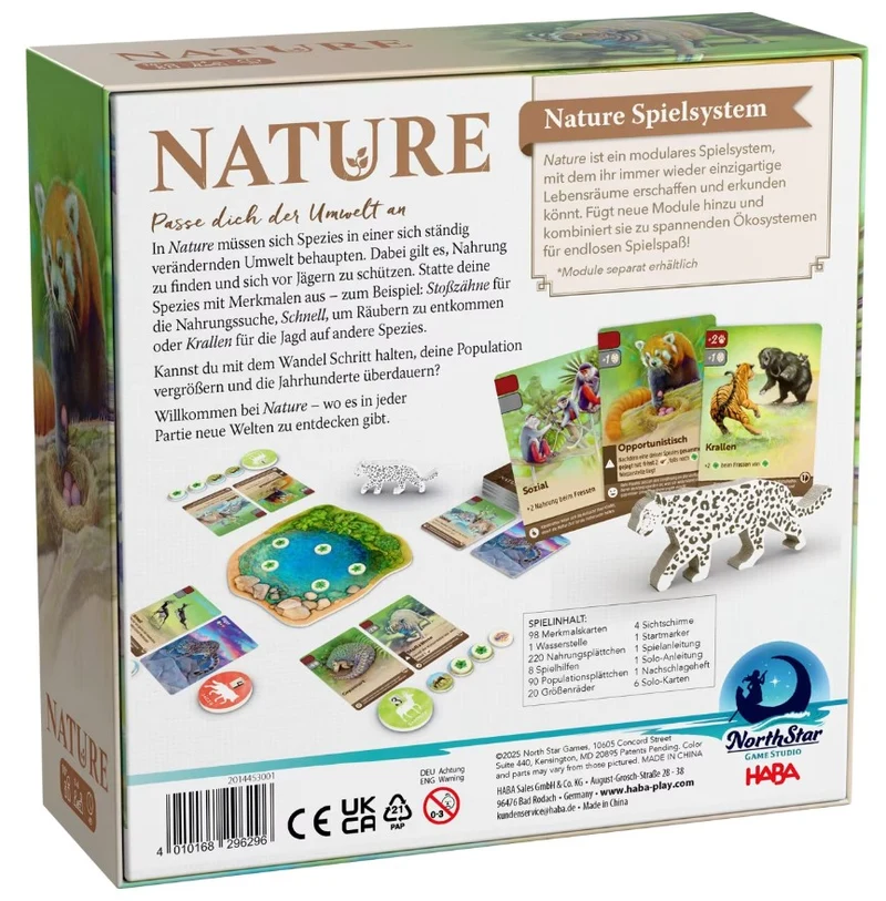 Nature - Tierisches Kartenspiel für erfahrene Familien