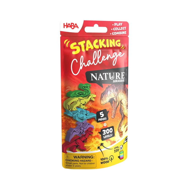 Stacking Challenge – Nature Jurassic, deutsch