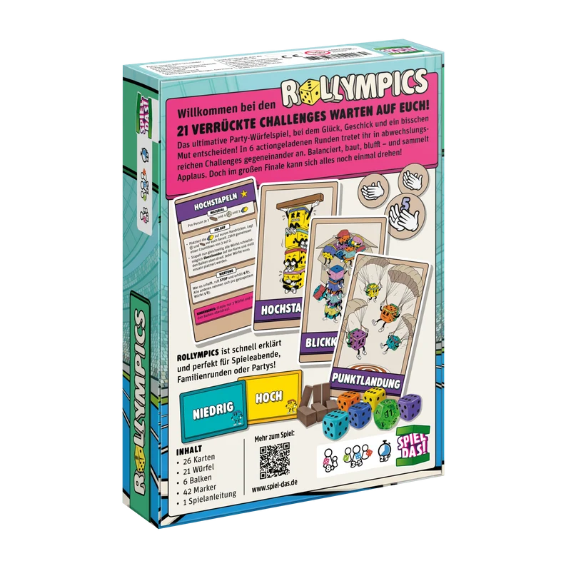 ROLLYMPICS, deutsch