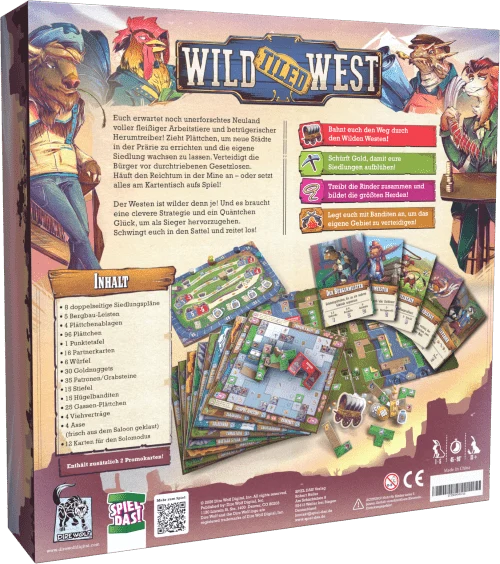 Wild Tiled West, deutsch