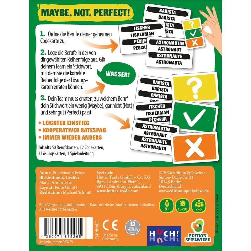 Maybe.Not.Perfect, deutsch