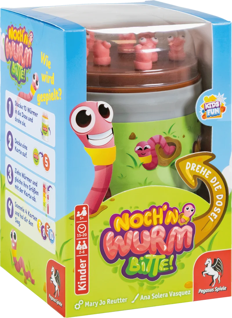 Noch'n Wurm Bitte!, deutsch