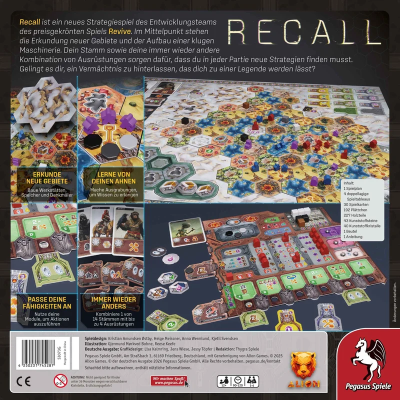 Recall, deutsch