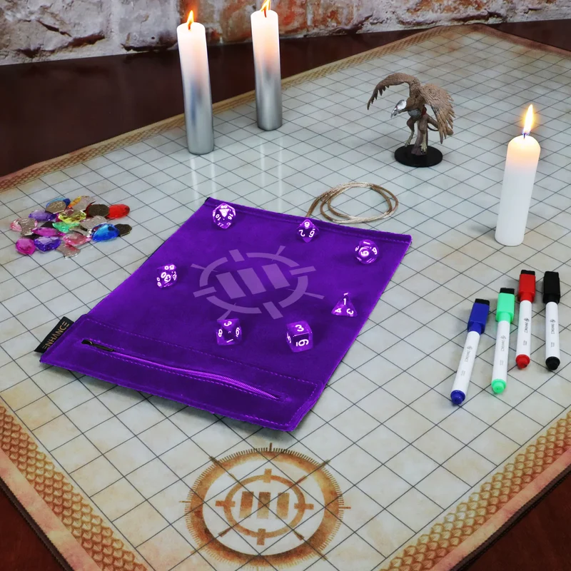 Roll on a Scroll (Würfelmatte + Würfelset)