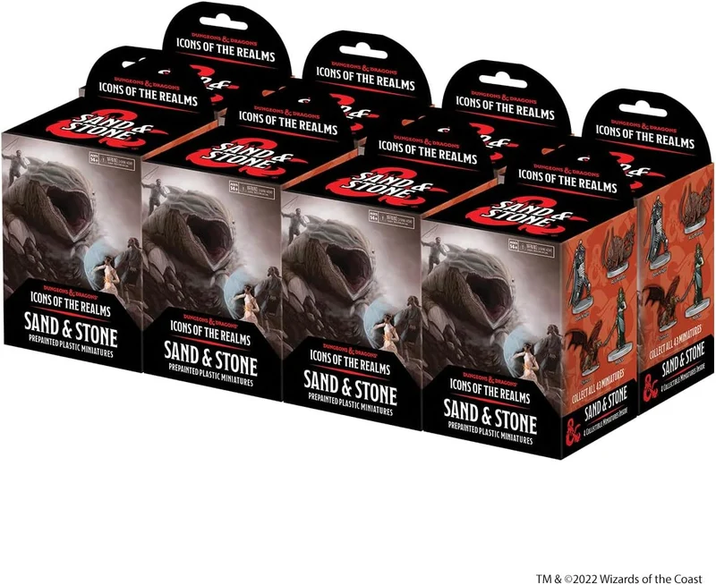 D&D Icons of the Realms: Sand & Stone – Standard Booster